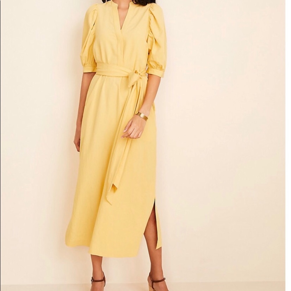 NWT belted   Midi shirtdress